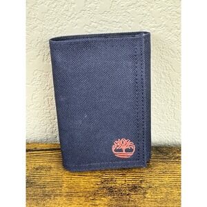 Timberland Men's Polyester Extra Capacity Trifold Wallet Blue